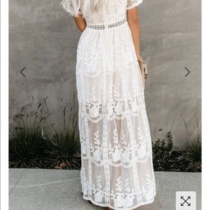Maxi dress lace
